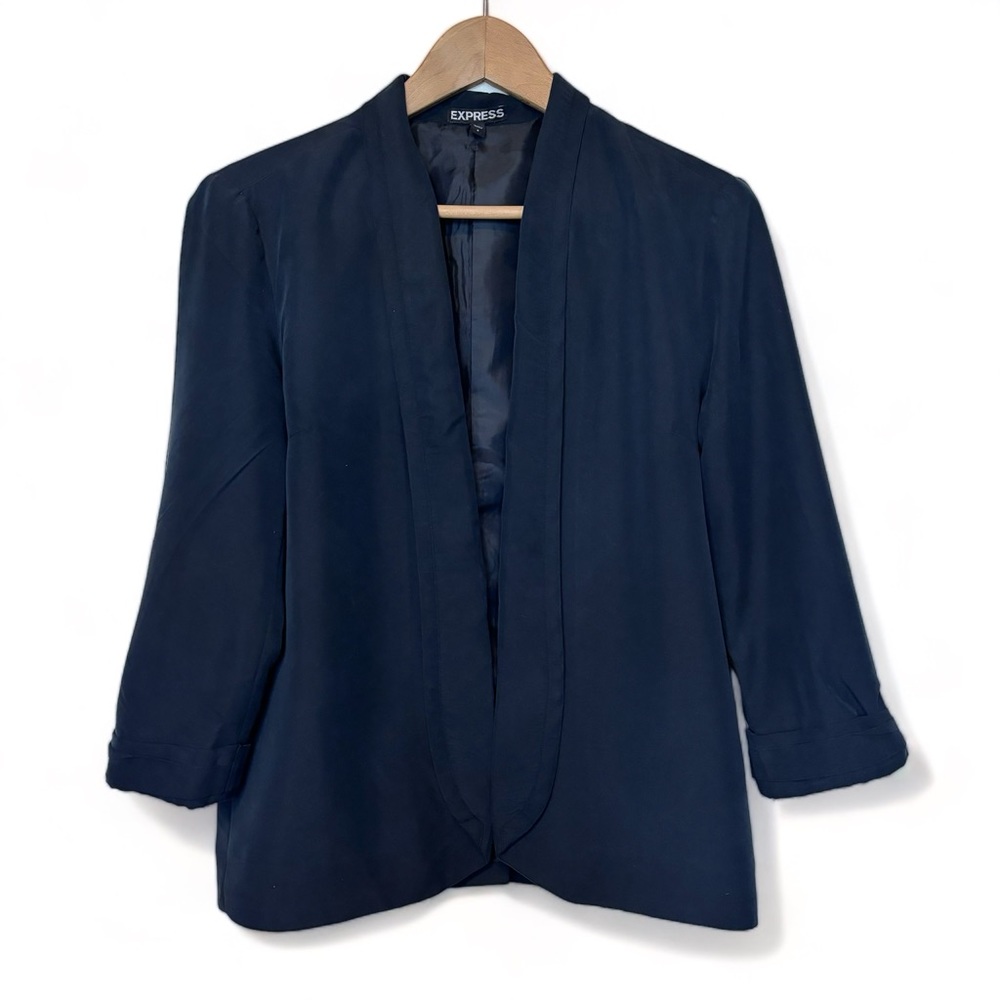 Black Express free flowing jacket size 8